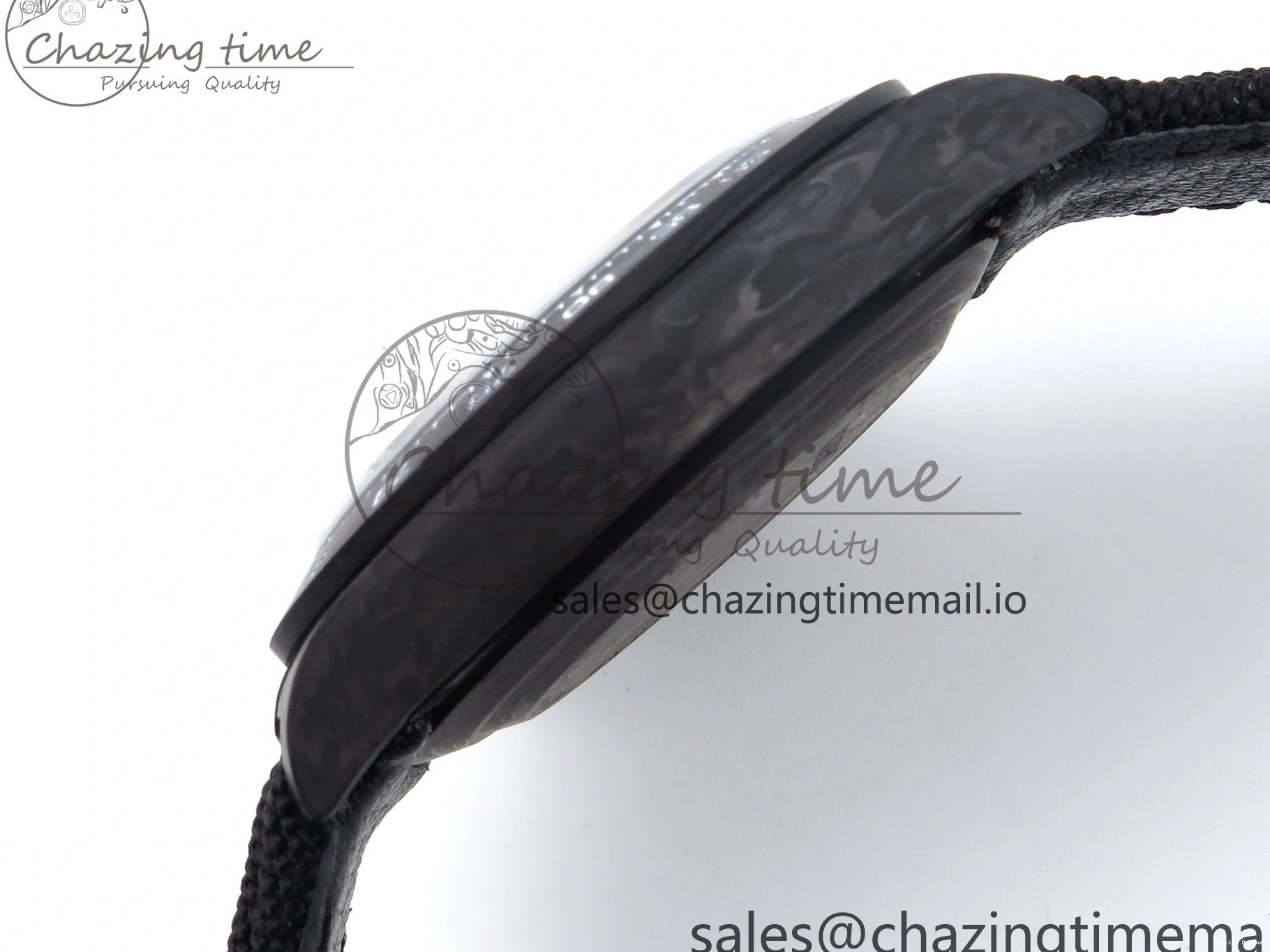 0119 Bright Daytona Diw 40mm N6F 1:1 Best Edition Gray Skeleton Dial Black Nylon Strap DD 892